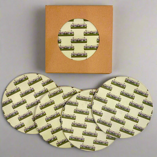 HK Icons Star Ferry Ceramic Coasters - Set of 4 - Thorn and Burrow