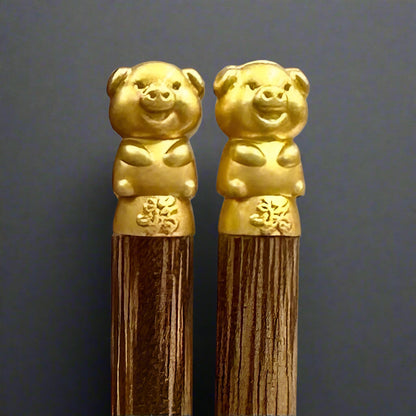 Zodiac Wooden Chopsticks - Thorn and Burrow