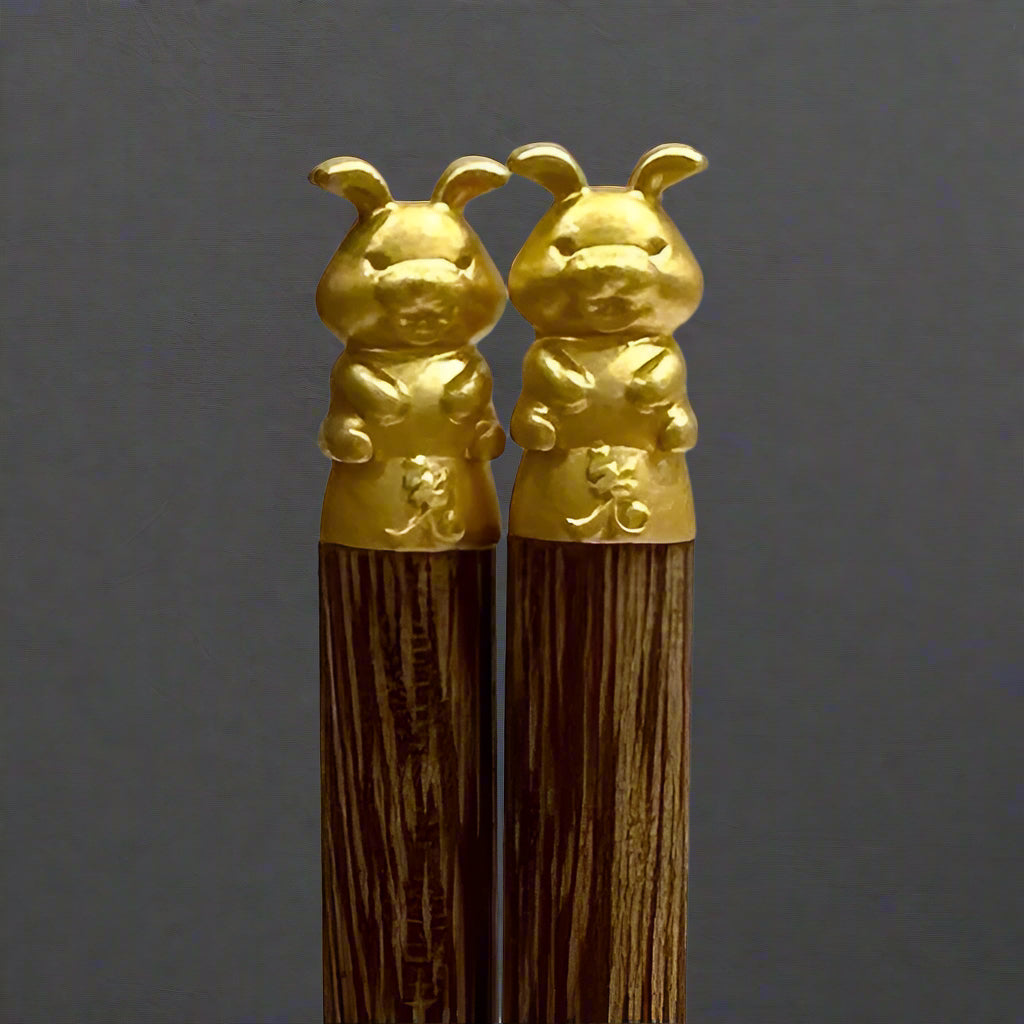 Zodiac Wooden Chopsticks - Thorn and Burrow
