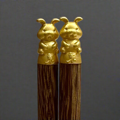 Zodiac Wooden Chopsticks - Thorn and Burrow