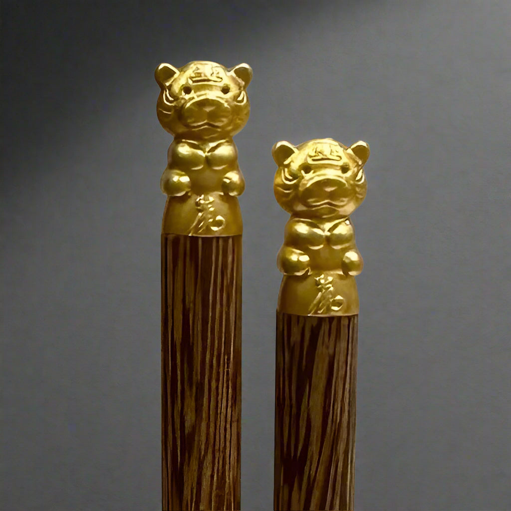 Zodiac Wooden Chopsticks - Thorn and Burrow