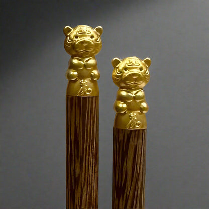 Zodiac Wooden Chopsticks - Thorn and Burrow
