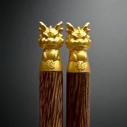 Zodiac Wooden Chopsticks - Thorn and Burrow