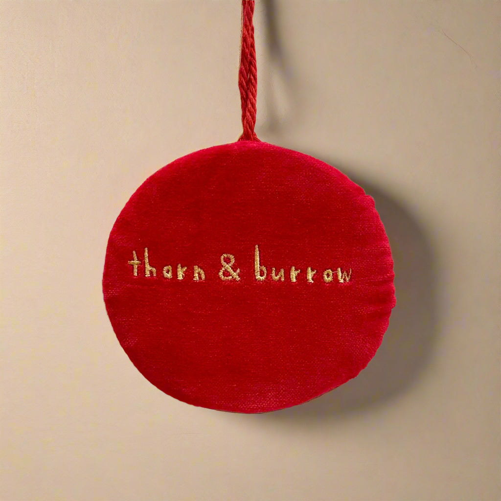 Product image of Double Happiness Needlepoint Ornament and Hong Kong Bauhinia Needlepoint Ornament