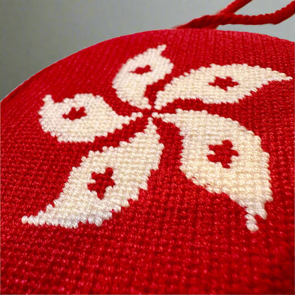 Product image of Hong Kong Bauhinia Needlepoint Ornament