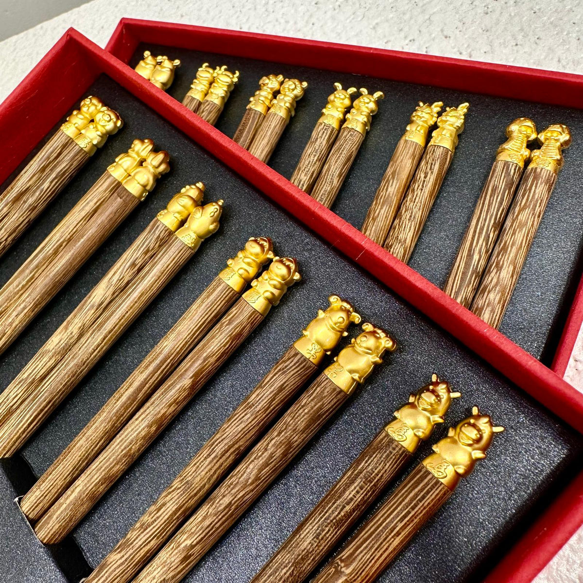 Zodiac Wooden Chopsticks - Thorn and Burrow