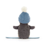 Jellycat Peanut Penguin Snowboarding Small