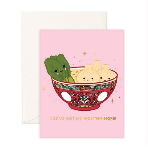 Wonton More - Greeting Card