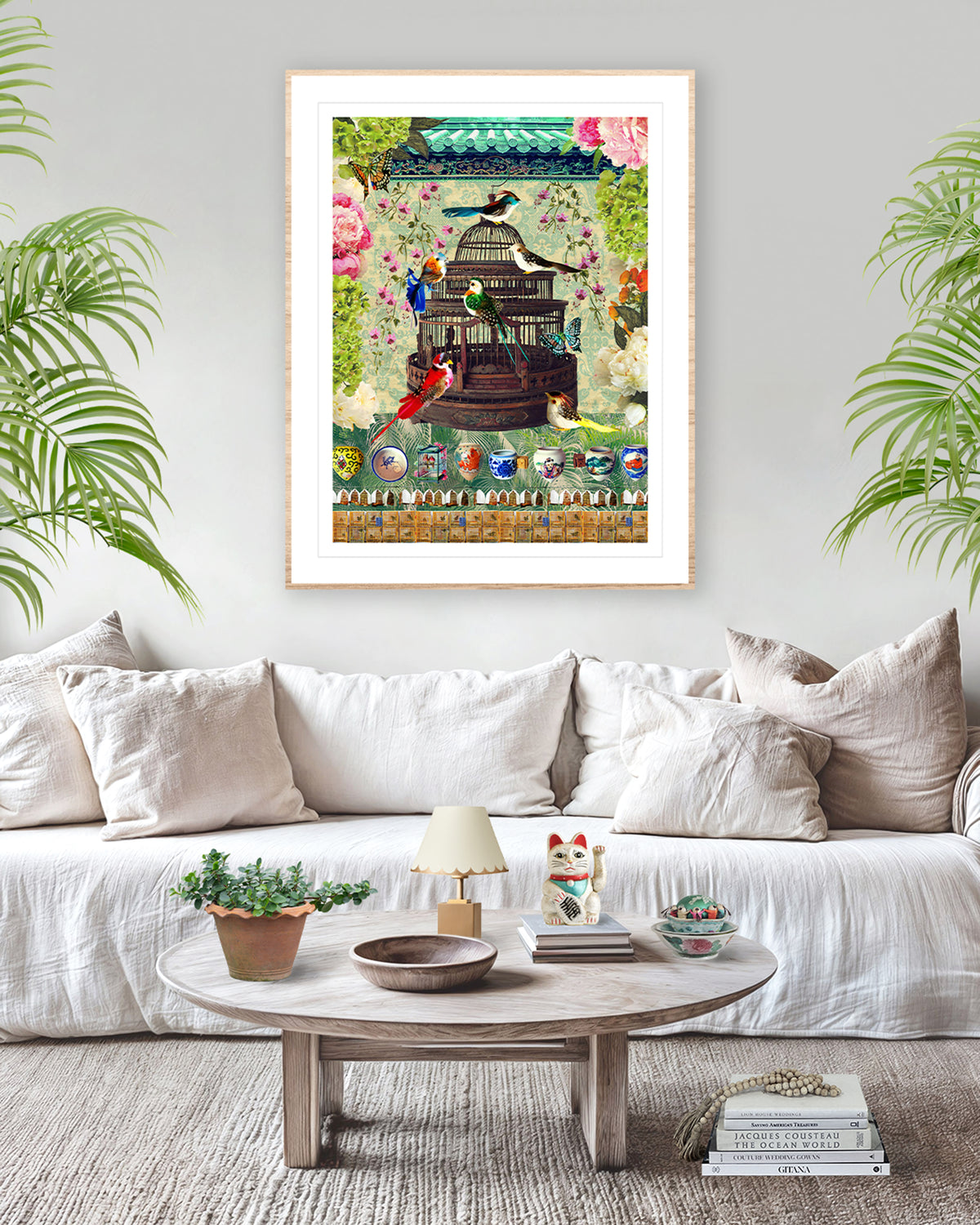 Bird & Flower Market Artwork