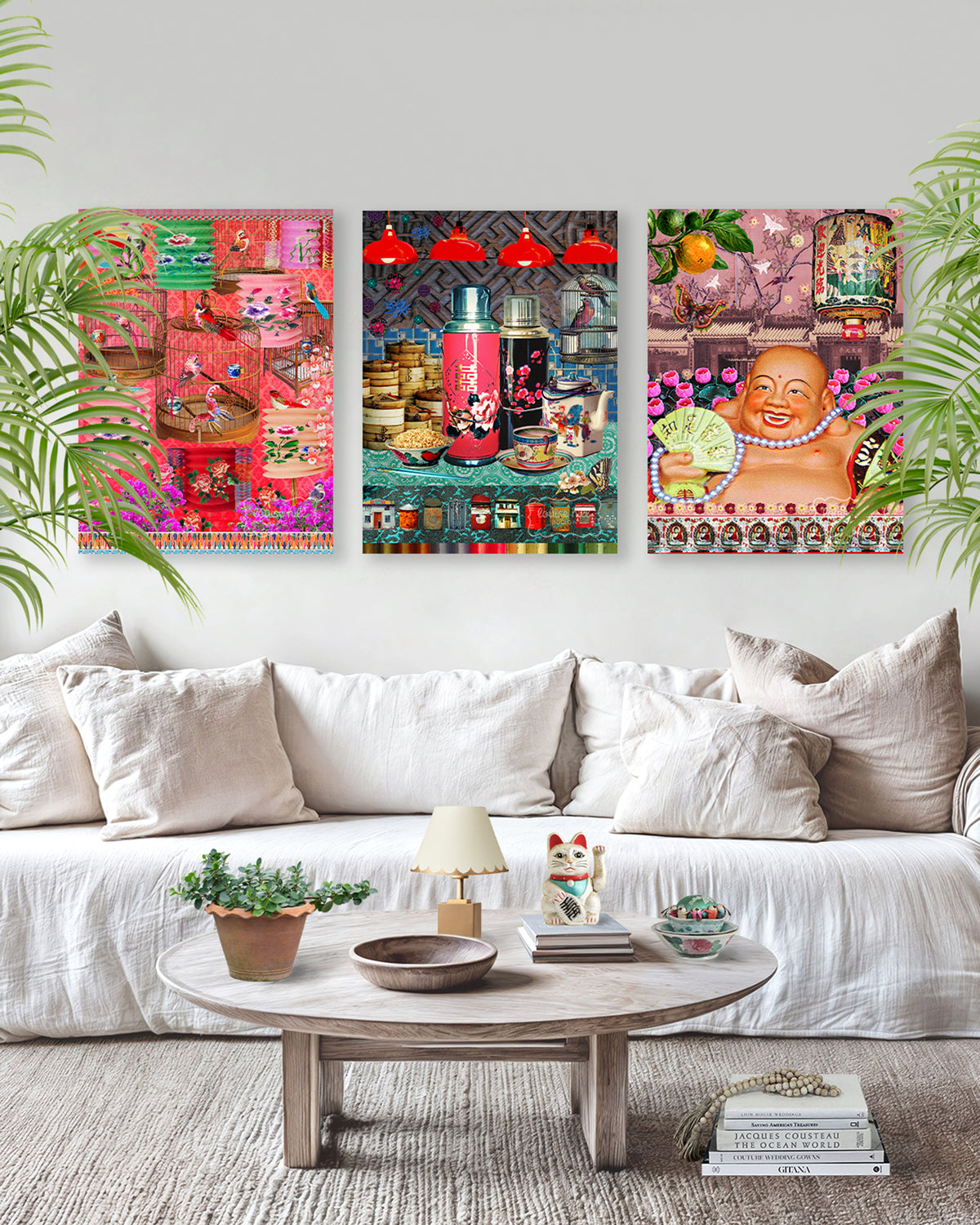 Happy Laughing Buddha Artwork