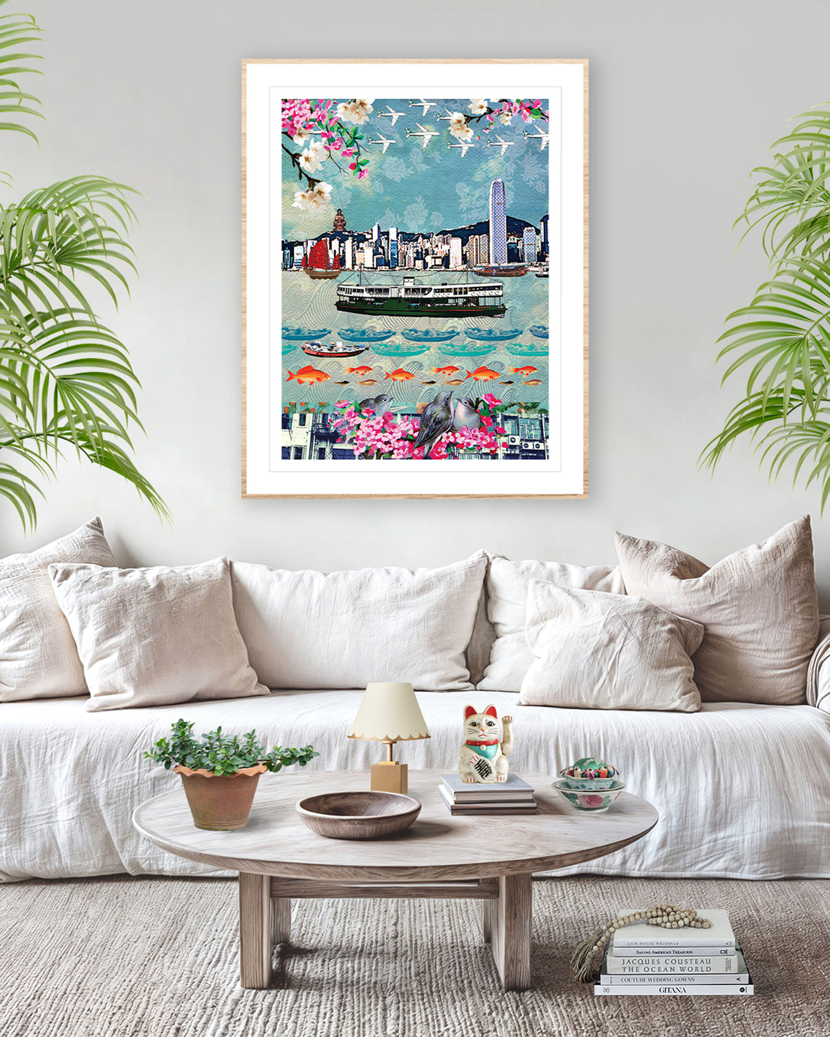 Hong Kong Ferry Artwork