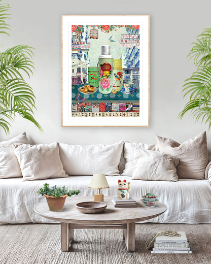 Hong Kong Mahjong Artwork