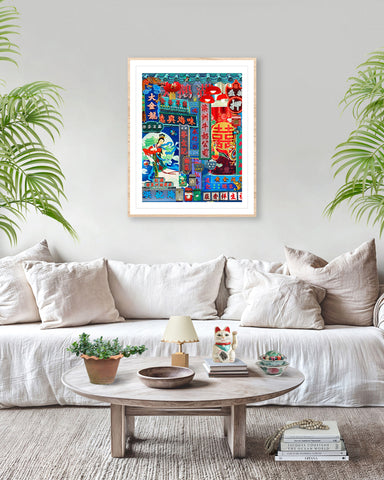 Hong Kong Neon Pop Limited Edition Artwork