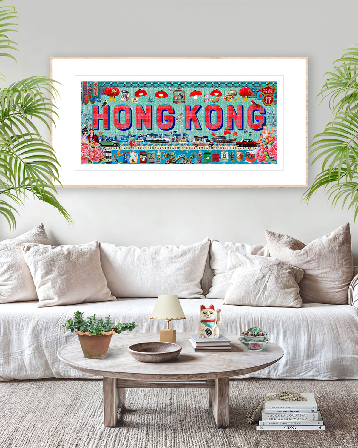 Hong Kong Typographic Artwork