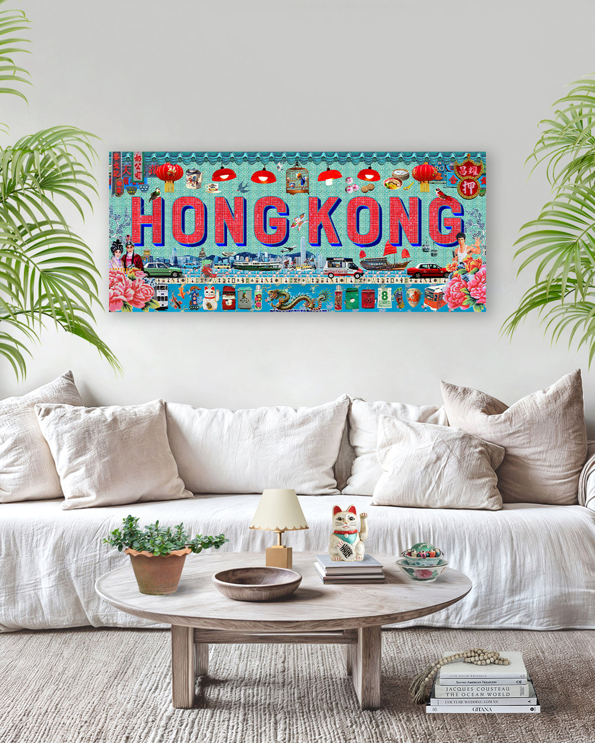 Hong Kong Typographic Artwork