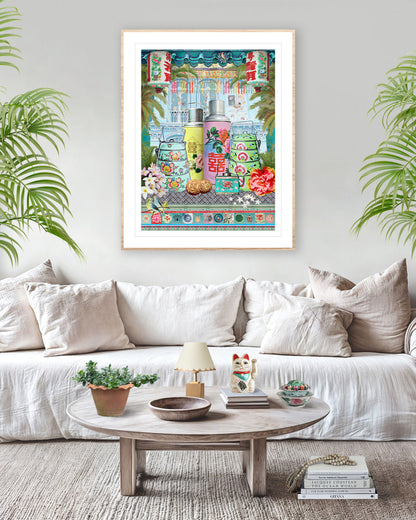 Singapore Shophouse Artwork