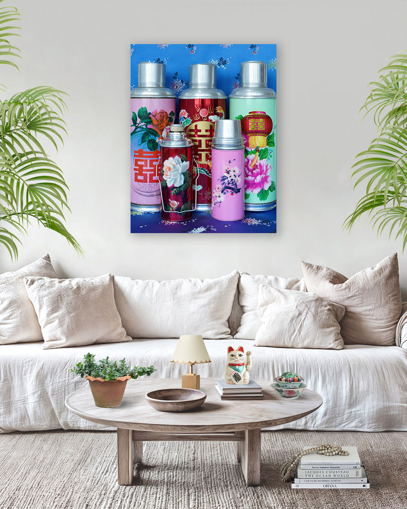 Still Life in Royal Blue