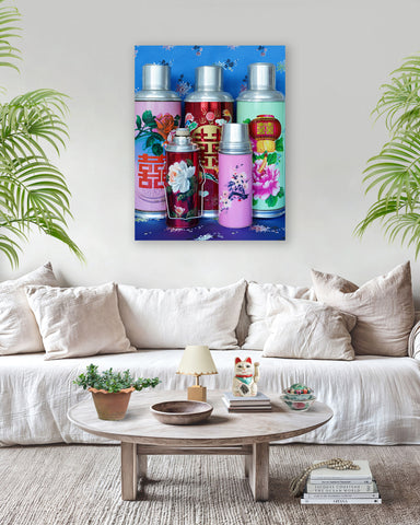 Still Life Art Print Royal Blue