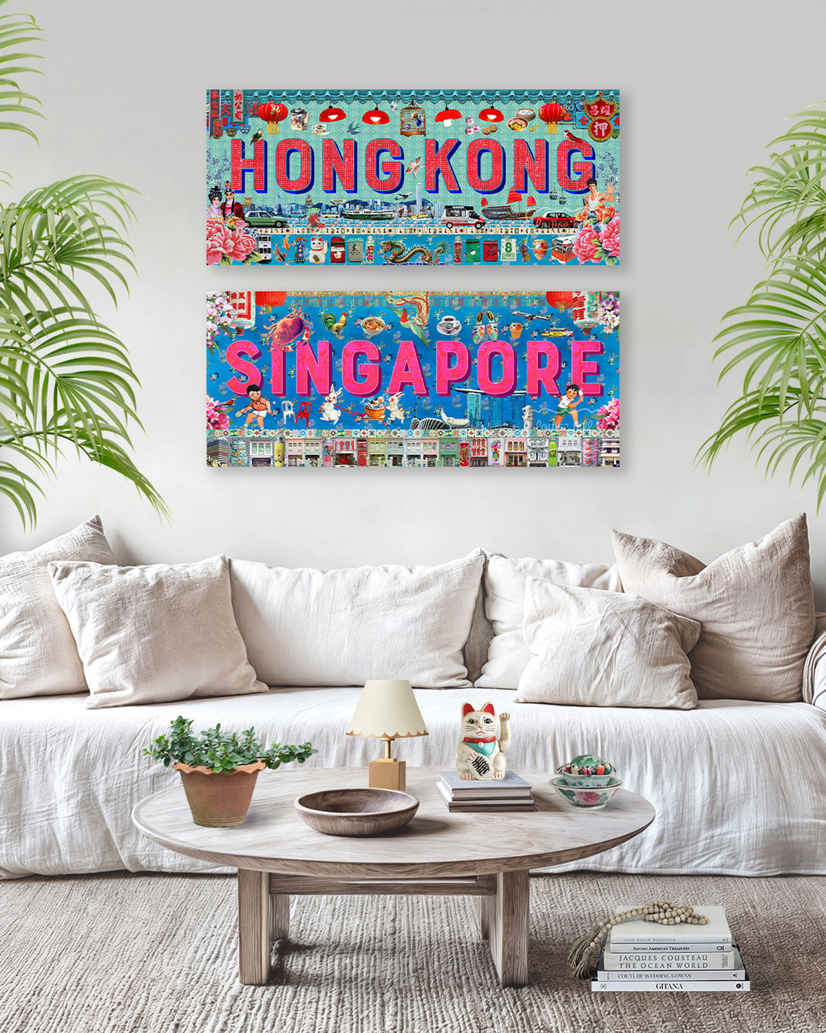 Hong Kong Typographic Artwork