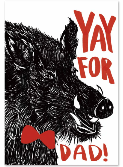 " Yay For Dad! " Card