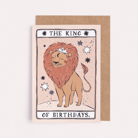 KING OF BIRTHDAYS CARD