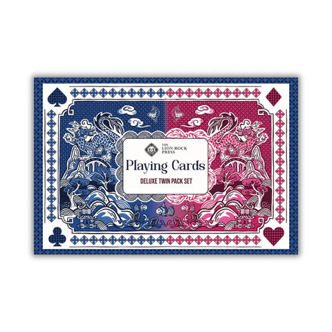 Deluxe Playing Cards : Chinoiserie Twin Pack