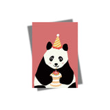 Birthday Panda Greeting Card