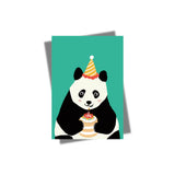 Birthday Panda Greeting Card