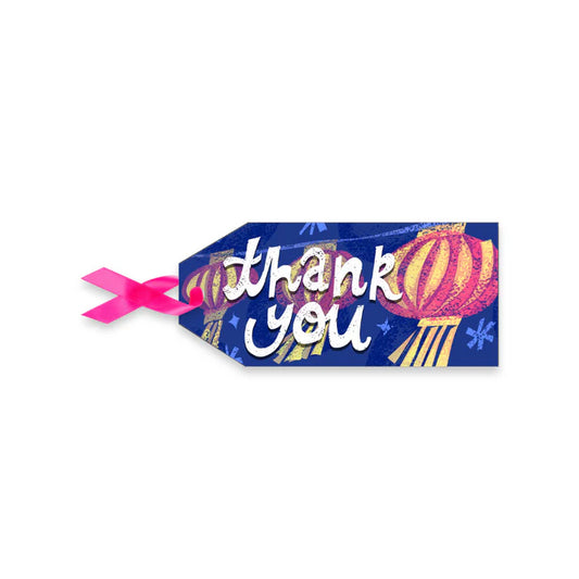 " Thank You " Gift Tag