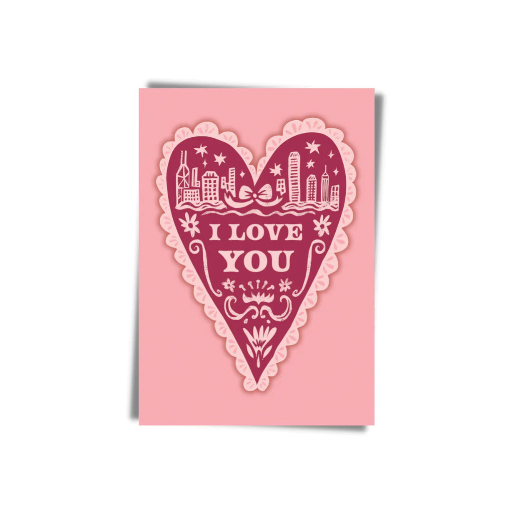 " I Love You " Greeting Card