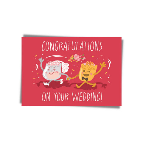 " Congratulations On Your Wedding " Card