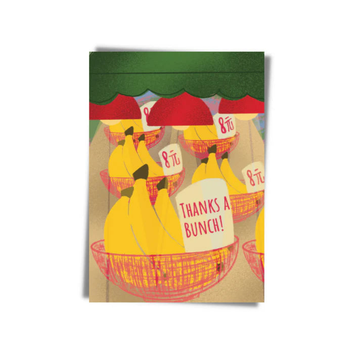Product image of GREETING CARD: Thanks A Bunch