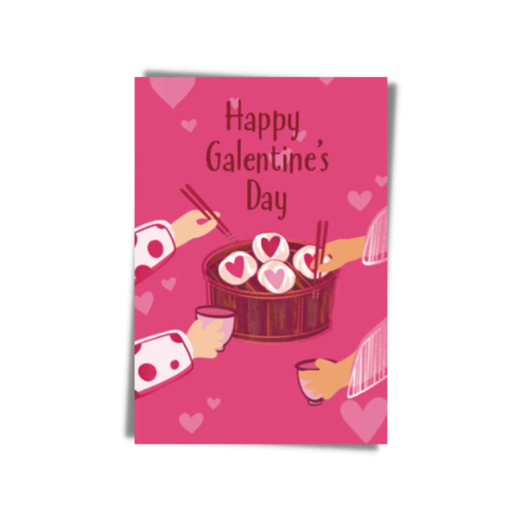 " Happy Galentine's Day " Greeting Card