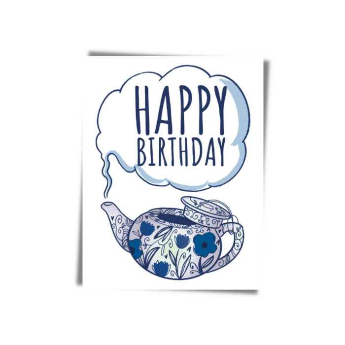 Product image of Happy Birthday Teapot Greeting Card