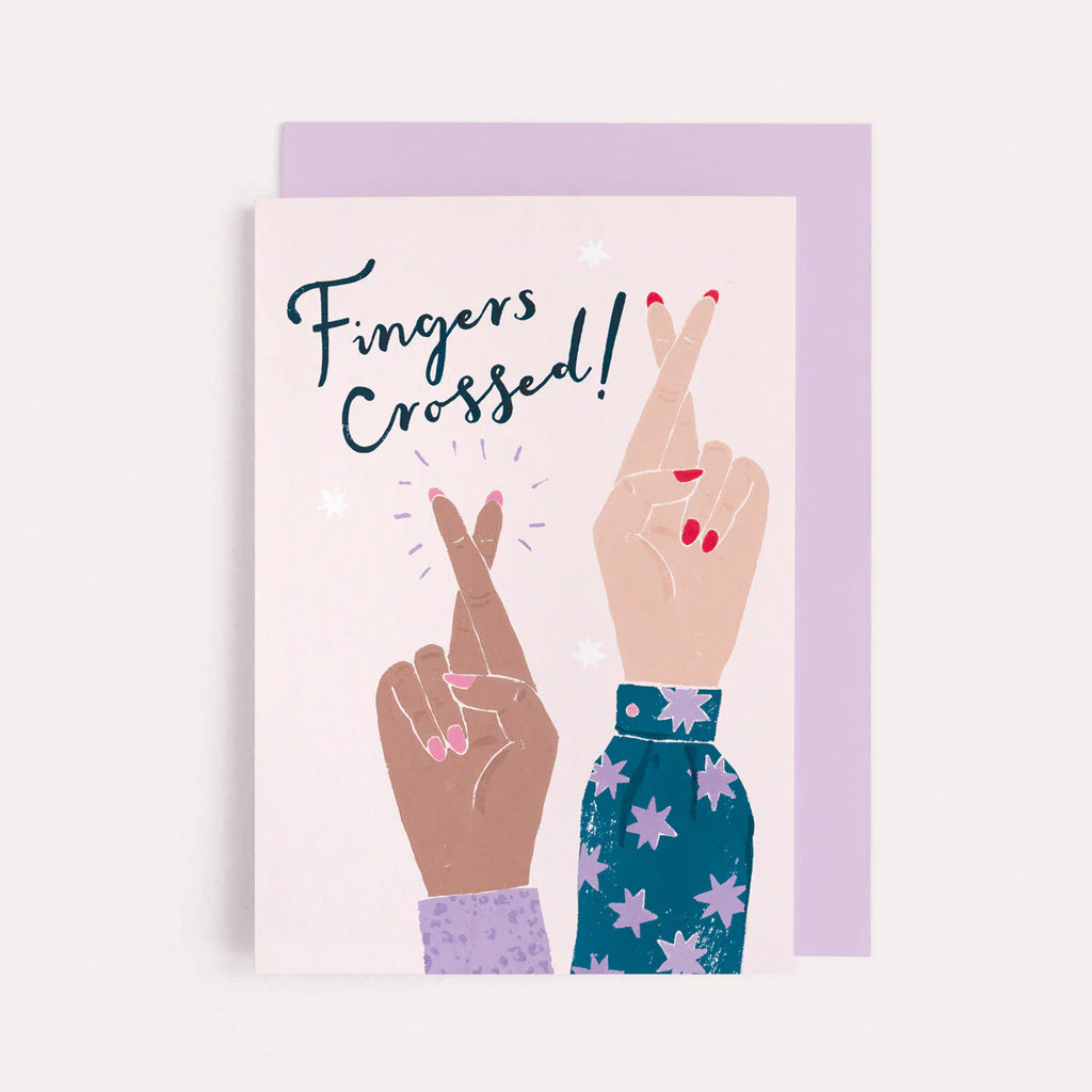 FINGERS CROSSED CARD