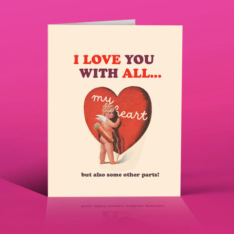 " Cupid Heart " Card