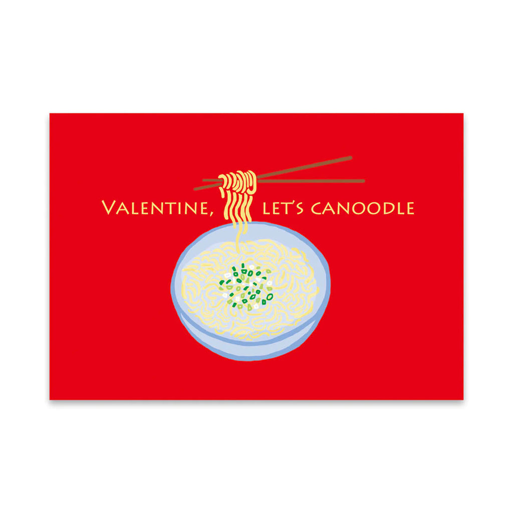 Let's Canoodle Valentine's Card