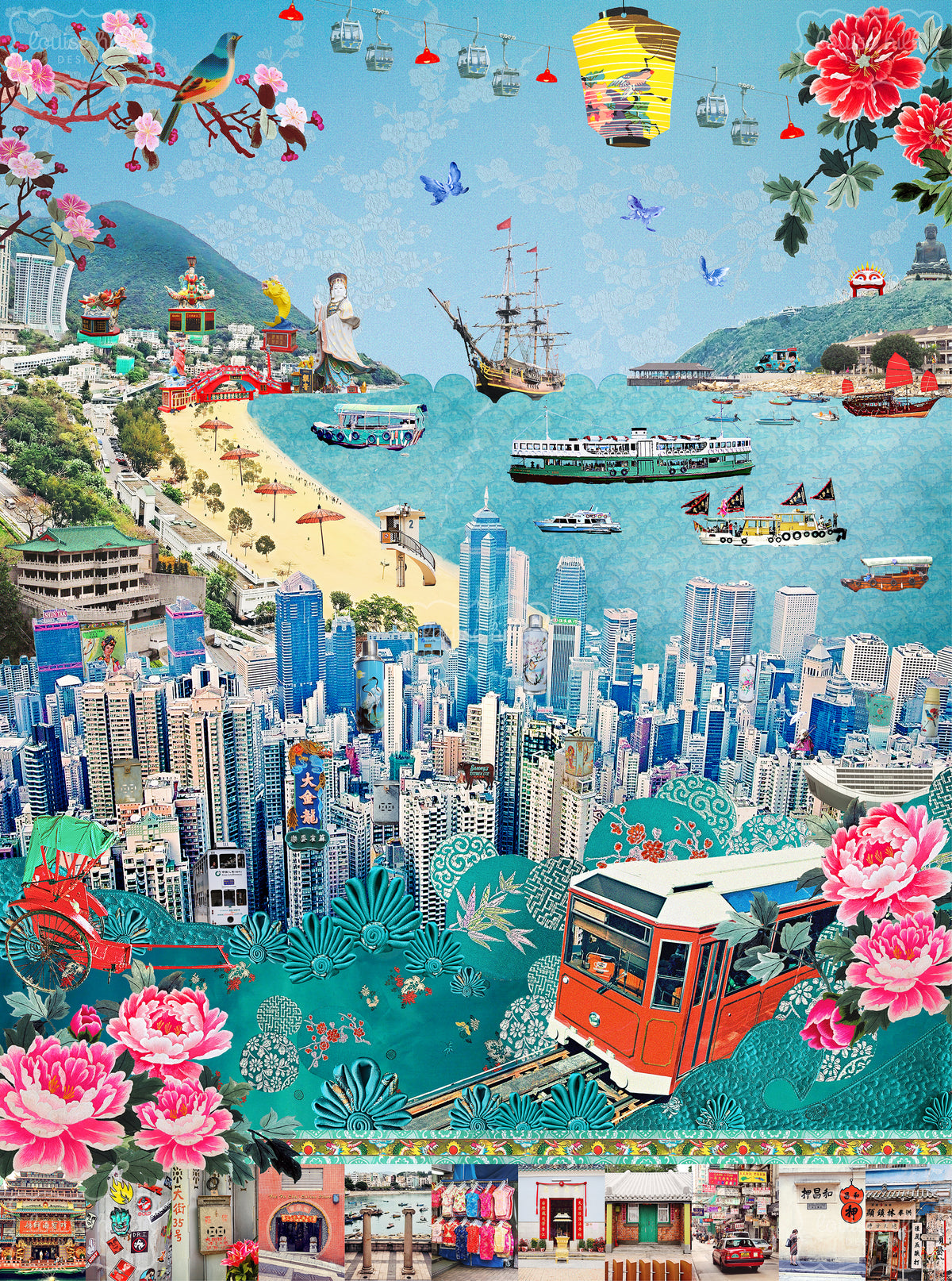 Design image of We Love Hong Kong Artwork