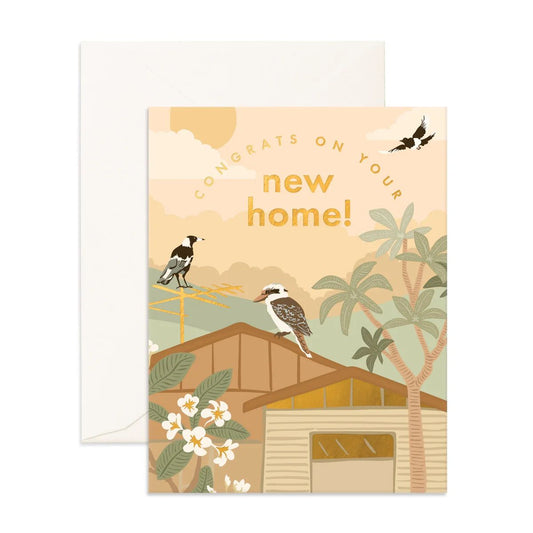 " New Home Suburbs " Greeting Card