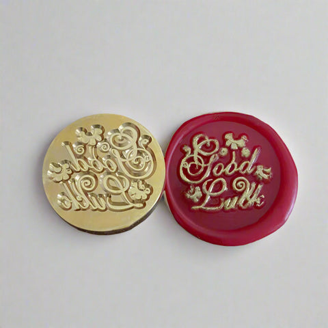 The Art of Wax Sealing : Stamp & Wooden Handle Set