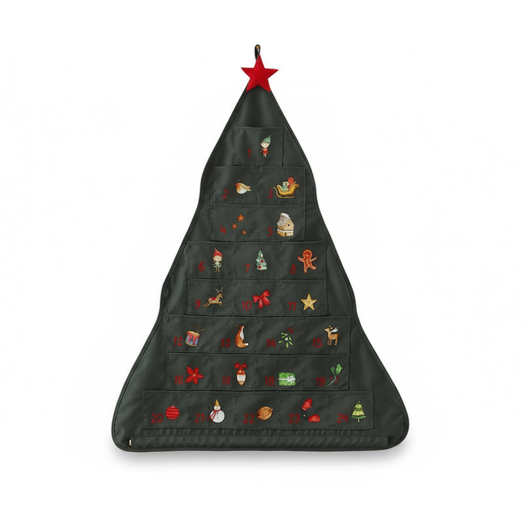 Christmas Tree Shaped Advent Calendar