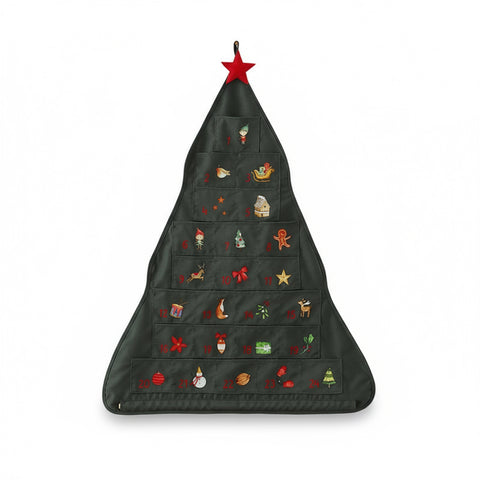 Christmas Tree Shaped Advent Calendar
