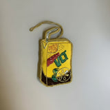 EMBROIDERED ORNAMENT : Vita Lemon Tea