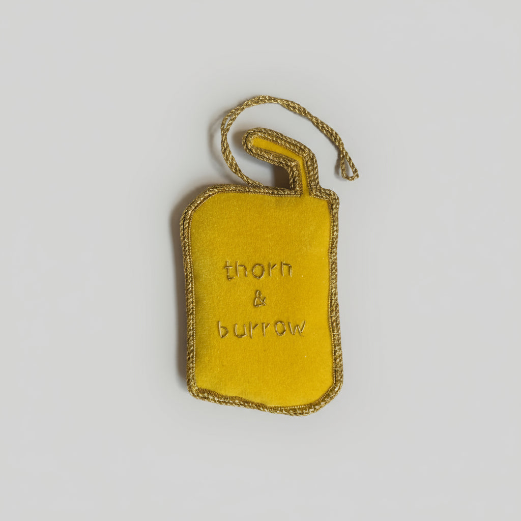 EMBROIDERED ORNAMENT : Vita Lemon Tea VLT
