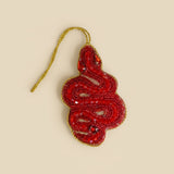 EMBROIDERED ORNAMENT : Snake
