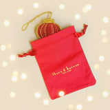 EMBROIDERED ORNAMENT : Lantern