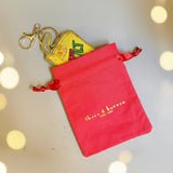 EMBROIDERED Bag Charm : Vita Lemon Tea