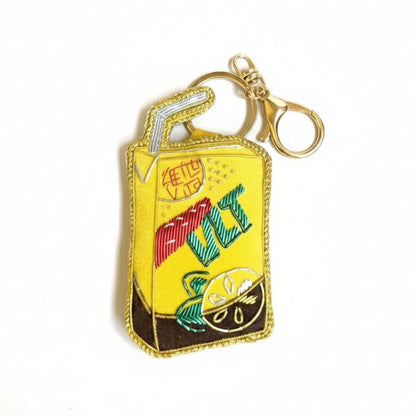 Product image of EMBROIDERED Bag Charm : Vita Lemon Tea VLT