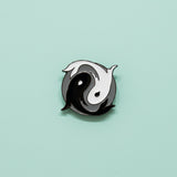 " Yin & Yang " T&B Enamel Pins