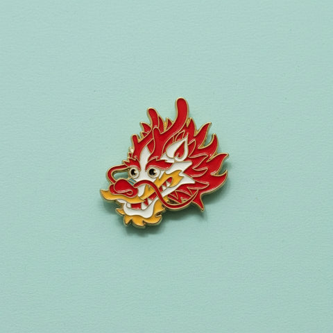 " Dragon head (Left) " T&B Enamel Pins